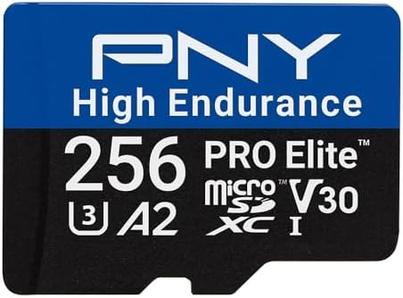PNY 256GB PRO Elite High Endurance microSDXC Flash Memory Card by Unknown