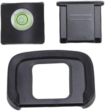 Generic 3 in 1 Eyecup Hot Shoe Cover Bubble Level Set, Soft Silicone Protective Cover for Z50 Mirrorless Camera, with Enhanced Light Protection & Angle Adjustment - Image 5