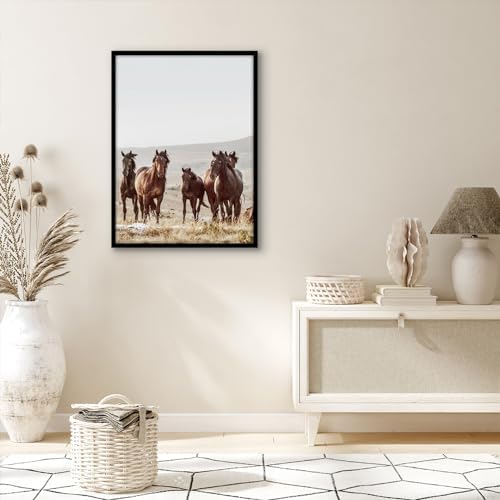 Americanflat 22x30 Poster Frame - Slim Molding - Black - Image 4