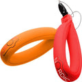 Nordic Flash Floating Wrist Strap (2-pack) for Phone & Action Camera - Compatible with GoPro Hero 13, Insta360 X4, DJI Action 5 Pro, OM System TG-7, Kodak PixPro WPZ2 & iPhone - Red & Orange by NordicFlash