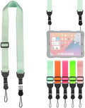 FIEIL Nylon iPad Strap, Adjustable Camera Neck Strap, Comfortable Shoulder Strap for iPad, Cellphone Tablet, Camera, Laptop, Binocular, Luggage Bag(Mint Green Universal Neck Lanyard) by FIEIL