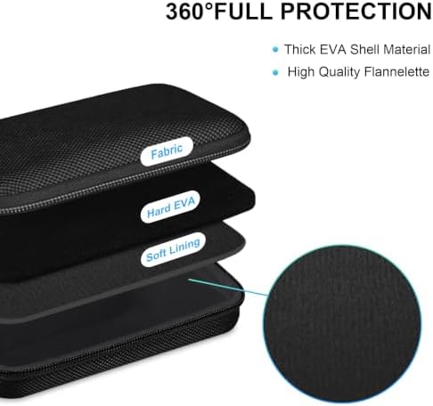 BOVKE Hard Carrying Case for KODAK Snapic A1 35mm Film Camera, Black - Image 5