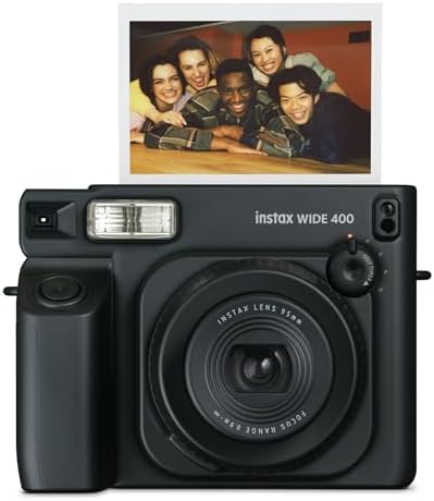 FUJIFILM instax Wide 400 Instant Film Camera - Black by FUJIFILM