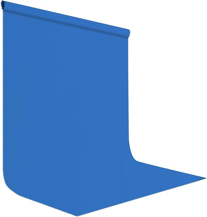 Royal Blue Photography Backdrop for Photoshoot, Fabric 5x7ft | Polyester Studio Photo Backgrounds, Non Reflective, Easy to Hang, for Portrait Shoot, Product, Party Decor, Video Creation by LYLYCTY