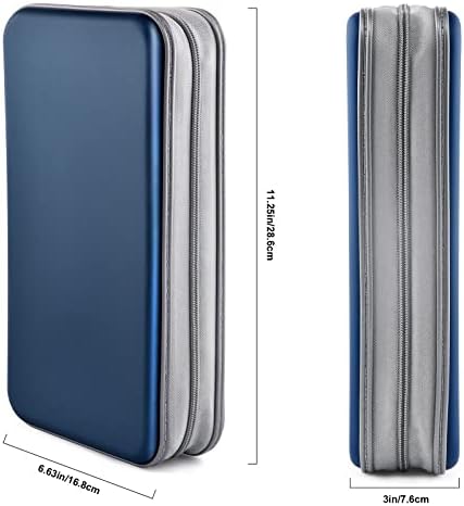 96‑Capacity Hard Plastic CD/DVD Binder for Car, Home & Travel - Image 6