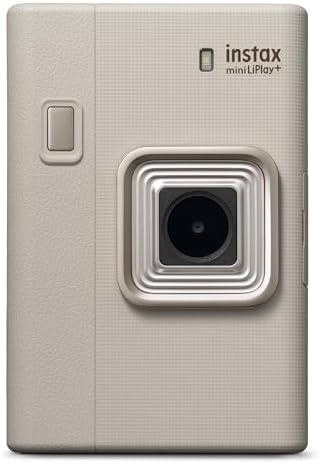 FUJIFILM instax mini LiPlay+ Hybrid Instant Camera - Sand Beige - Image 2