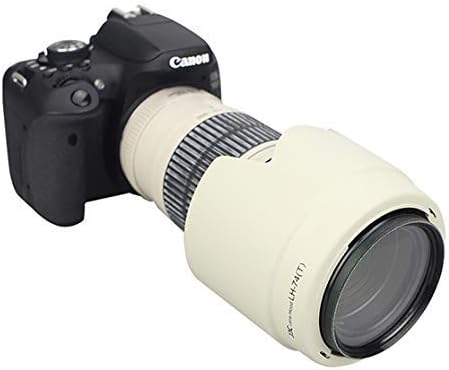 JJC Professional LH74T White Tulip Flower Lens Hood Compatible with Canon 70-200mm F 4 Lens Replaces Canon ET-74 ET74 - Image 6