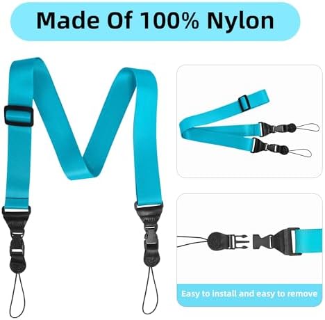 Adjustable Shoulder Strap, iPad Strap Nylon Neck Lanyard - Image 5