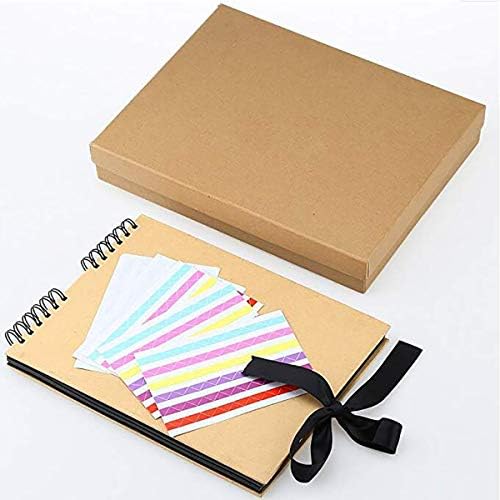 Gotideal DIY Scrapbook Album Craft Paper, 40 Sheets, Yellow - Image 2
