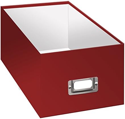 Pioneer Photo Albums BCD-1S/RD BCD-1S CD/DVD Storage Box, Bright Red - Image 3