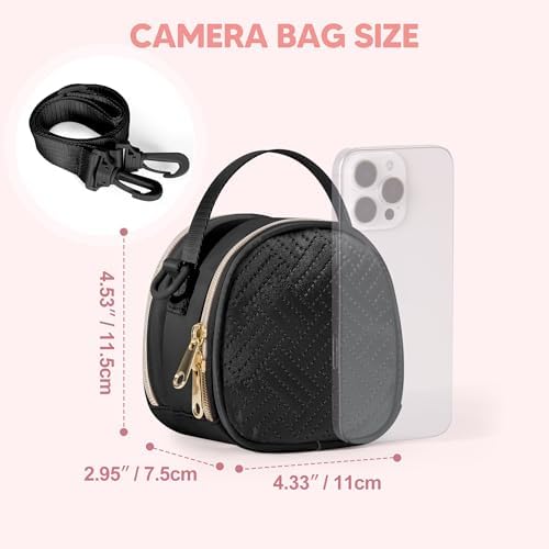 Mini Camera Bag Compatible with Polaroid Go Gen2, Small Sling Bag - Image 6