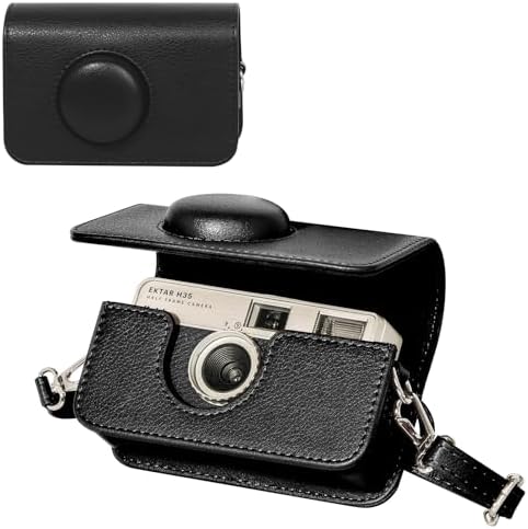 Camera Case for KODAK EKTAR H35 H35N Half Frame Film Camera, Black by wogozan