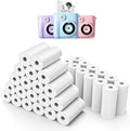 32 Rolls Instant Print Camera for Kids Refill Print Paper - Hikkon Thermal Print Paper Rolls Photo Print HD Printing for Most Kids Instant Camera(White) by Hikkon
