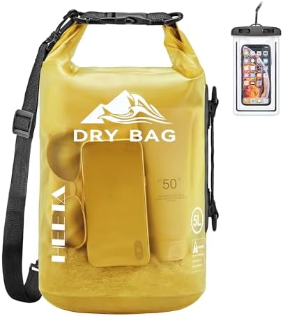 HEETA Dry Bag Waterproof Backpack with Phone Case 5L/10L/20L/30L/40L by HEETA