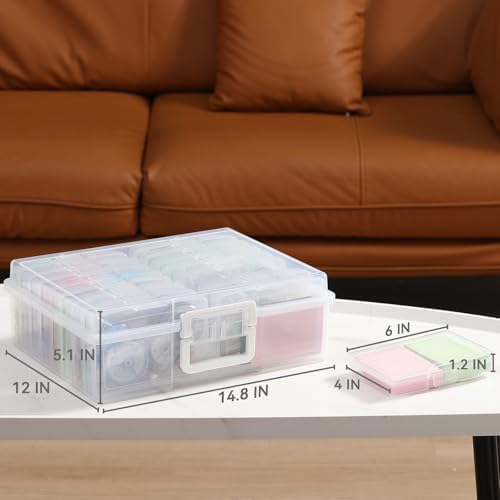 novelinks Photo Storage Box and 16 Inner 4" x 6" Photo Storage Containers - Image 2
