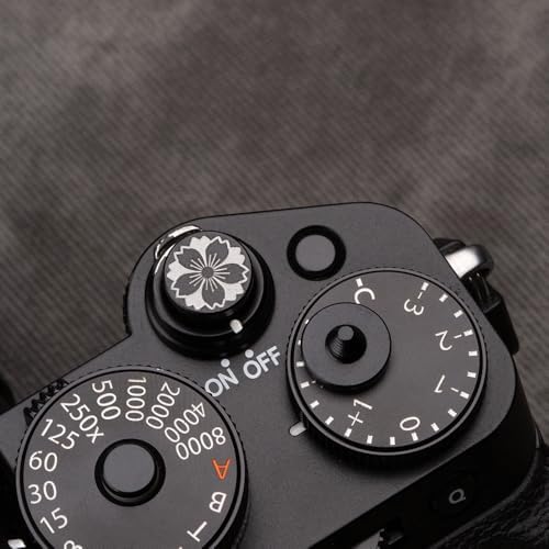 Camera Metal Hot Shoe Cover Shutter Buttons Protector for Fuji X100VI X100V X-T4 X-T3 XPRO3 XPRO2 for ZF Z5 Z6 Z6II (Black-Set) - Image 4