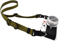Camera Strap, Quick Adjustable Shoulder Sling Camera Neck Shoulder Strap for Leica Fuji Pentax Canon Micro Single and DSLR Camera Green by AOLLCCAE