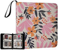 Large Polaroid Photo Album Binder, 240 Pockets. Exotic Floral by GoldbarleyDesign