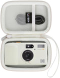 L LTGEM Case Compatible with KODAK Snapic A1 35mm Film Camera, Hard Travel Carrying Camera Case for KODAK Snapic A1(Ivory White) by LTGEM
