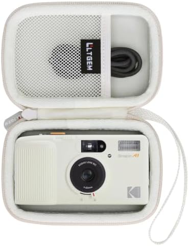 L LTGEM Case Compatible with KODAK Snapic A1 35mm Film Camera, Hard Travel Carrying Camera Case for KODAK Snapic A1(Ivory White) by LTGEM