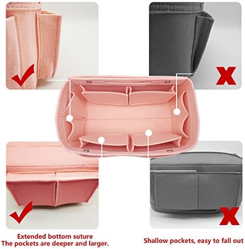 LEXSION Purse Organizer Insert Multi Pocket Bag Organizer Shaper - Image 4