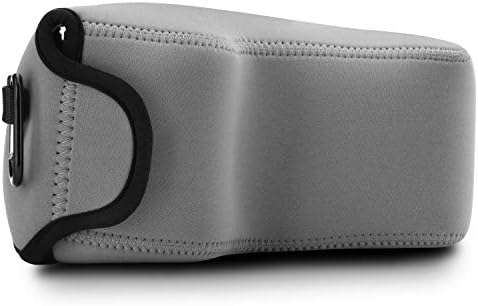 MegaGear MG1532 Nikon Coolpix P1000 Ultra Light Neoprene Camera Case - Gray, Compact - Image 3
