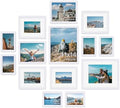 Vittanly 14 Pack Picture Frames Collage Wall Decor, White by Vittanly