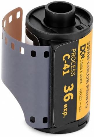 35mm Color Film, 320-400 ISO, Fine Grain Wide Exposure Latitude for 135 Camera, Color Negative Film, Medium Contrast (36 Sheet) by JIAWU
