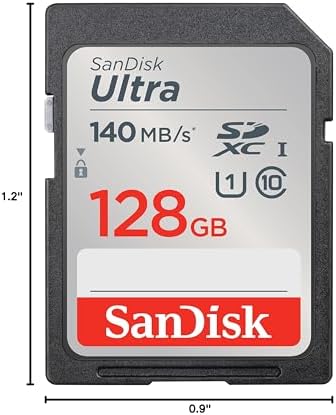 SANDISK 128GB Ultra SDXC UHS-I Memory Card - Up to 140MB/s, C10, U1, Full HD, SD Card - SDSDUNB-128G-GN6IN - Image 5