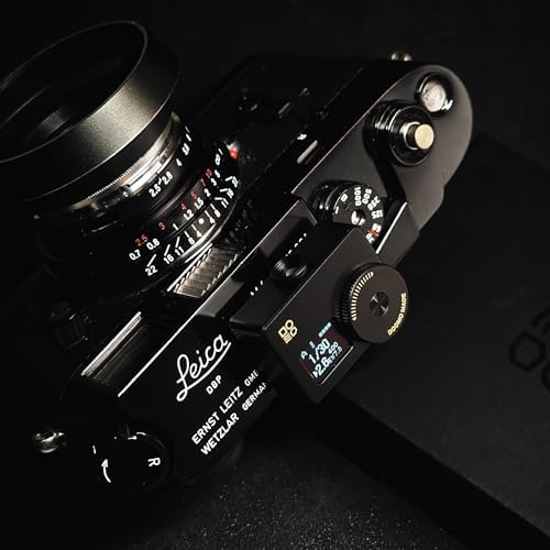 OLED Light Meter, Meter S Brass Version, New Screen Design, Real-time Metering and One-Button Metering for Vintage Cameras (Brass Dial) - Image 6