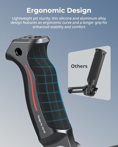 SmallRig Sling Handle Gimbal Handgrip for DJI RS, 180° Adjustable Grip - Image 4