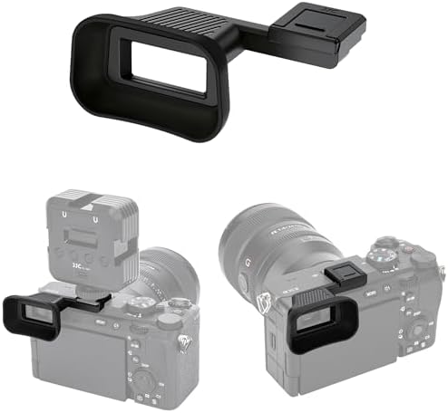 JJC Soft Rubber Eyecup Eyepiece Viewfinder for Sony A7CII A7CR(Not for A7C) by JJC
