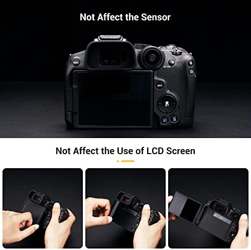 Kiwifotos Long Soft Eyecup Eyepiece Viewfinder for Canon EOS R7 Camera - Image 5