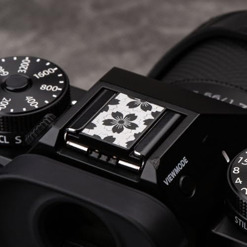 Camera Metal Hot Shoe Cover Shutter Buttons Protector for Fuji X100VI X100V X-T4 X-T3 XPRO3 XPRO2 for ZF Z5 Z6 Z6II (Black-Hot Shoe Cover) - Image 7