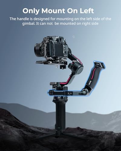 SmallRig Sling Handle Gimbal Handgrip for DJI RS, 180° Adjustable Grip - Image 3