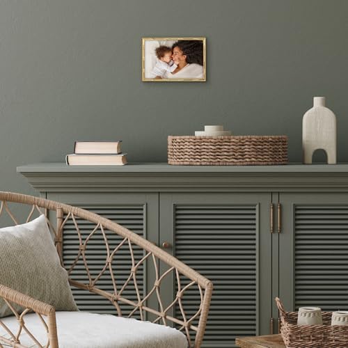 Americanflat 4x6 Bamboo Picture Frame - Metal - Gold - Image 6