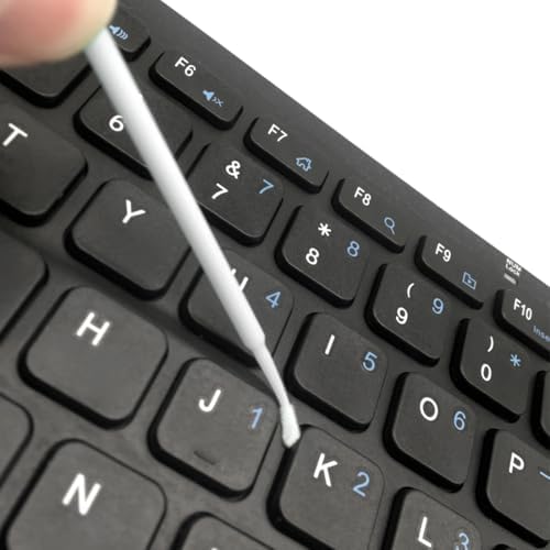 100 Pack Phone Charge Port Cleaning Tool kit,Bendable Mini Soft Round Brushes Cleaner Compatible with iPhone 11 Pro Speaker Tablet Camera Laptop Computer Smartphone, White - Image 4