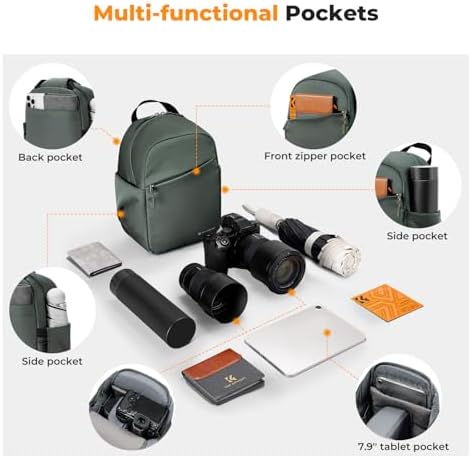 K&F CONCEPT Camera Sling Bag, Compact Photography Bag for DSLR Mirrorless - Image 3