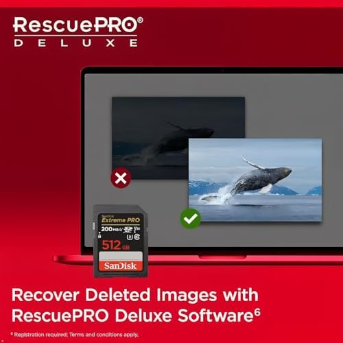SANDISK 512GB Extreme PRO SDXC UHS-I Memory Card - C10, U3, V30, 4K UHD, SD Card - SDSDXXD-512G-GN4IN - Image 6