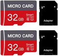 2 Pack 32GB Micro SD Card Class10 Memory Card U3 TF Card with Adapter for Smartphones, Tablets, and Cameras by Unknown