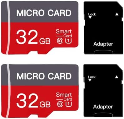 2 Pack 32GB Micro SD Card Class10 Memory Card U3 TF Card with Adapter for Smartphones, Tablets, and Cameras by Unknown