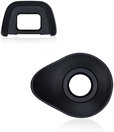 JJC Silicone Eyecup Viewfinder for Nikon D7500 D5600 D3400 D750, 2-Type by JJC