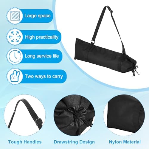 PATIKIL Tripod Case, Nylon Padded Tripod Bag with Handles for Light Stands, Tripod Photography Accessories, Black 55cm - Image 3