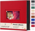 Popotop 4x6 Photo Album Holds 800 Pictures, Vegan Leather Hardcover by Popotop