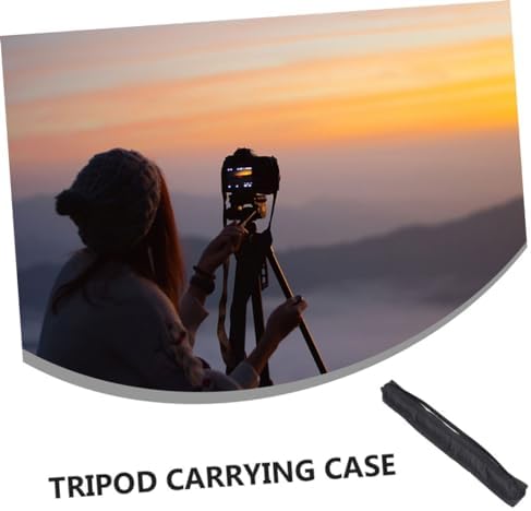 Tripod Carrying Case Bag 35.43 in Oxford Cloth Tripod Carrier Bag with Handle Mic Stand for Light Stand Monopod Boom Photography Storage Pouch - Image 3