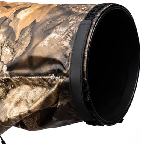 Think Tank Emergency Rain Covers for DSLR and Mirrorless Cameras with 300-600mm f/4 Lens - Large (Realtree APX Camouflage) - Image 3