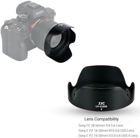 JJC Petal Lens Hood for Sony E PZ 16-50mm(SELP1650) & FE 28-60mm(SEL2860) - Image 3