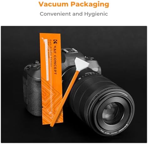 K&F CONCEPT 6 Pack Full-Frame Sensors Cleaning Swabs, Camera Clean - Image 6