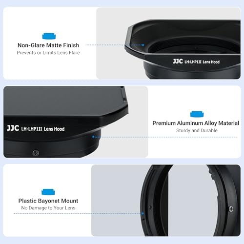 JJC LHP-1 Metal Square Lens Hood Shade for Sony RX1R III II RX1R RX1 Camera - Image 3