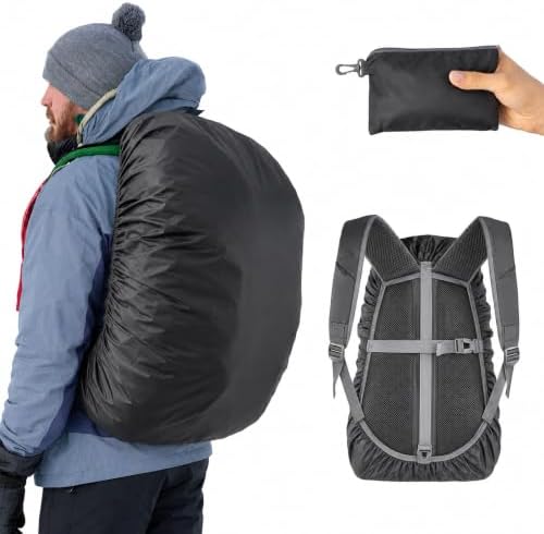 Frelaxy Waterproof Backpack Rain Cover, Pack Covers for Hiking, Travel by Frelaxy